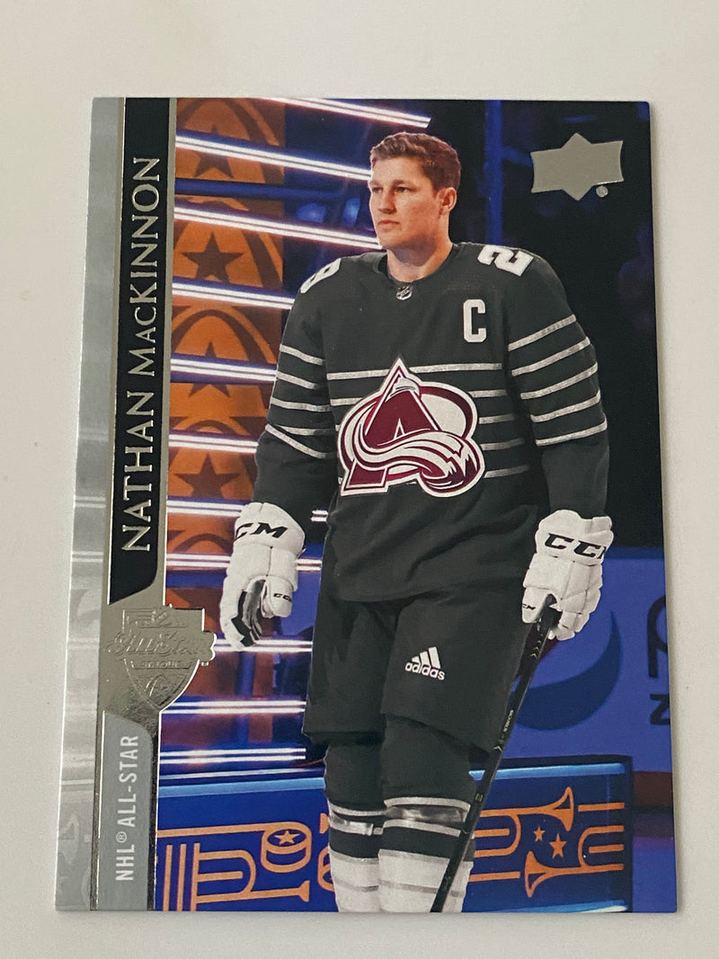 2020-21 Upper Deck Extended Series #659 Nathan MacKinnon AS