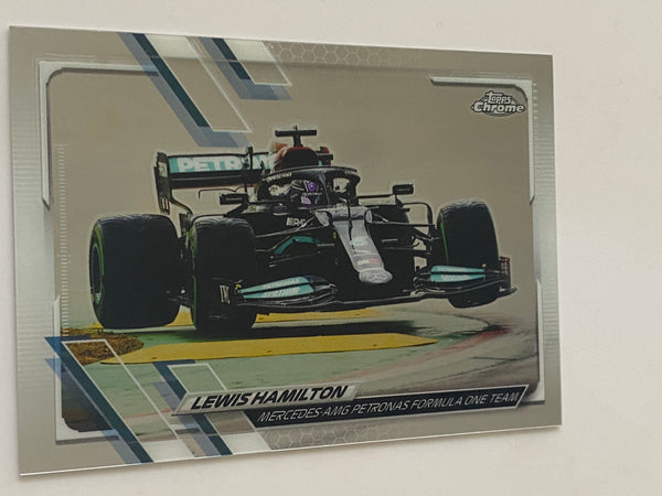 2021 Topps Chrome F1  Formula 1 #96 Lewis Hamilton