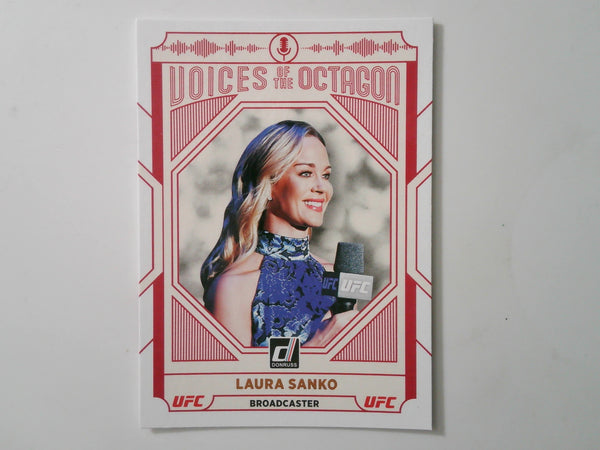 2022 Panini Donruss Voices of the Octagon #224 Laura Sanko