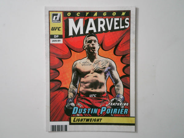2022 Panini Donruss Octagon Marvels #8 Dustin Poirier