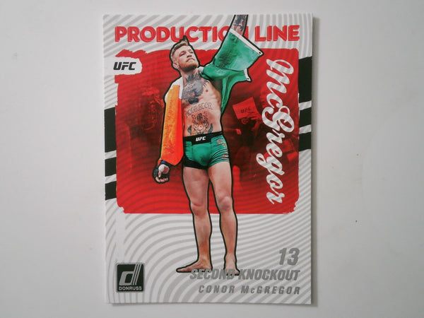 2022 Panini Donruss Production Line #1 Conor McGregor