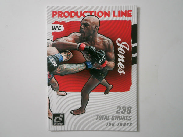 2022 Panini Donruss Production Line #4 Jon Jones
