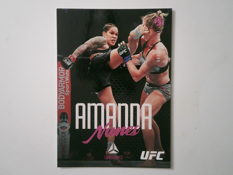 2021 Panini Chronicles Pink #53 Amanda Nunes