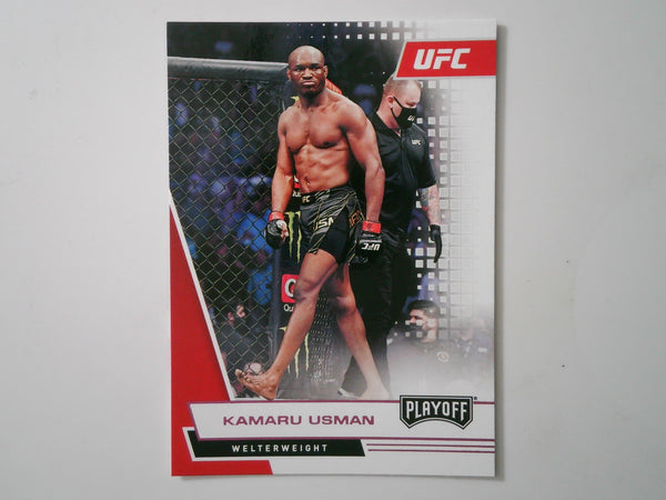 2021 Panini Chronicles Pink #70 Kamaru Usman