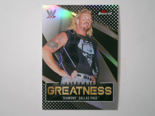2021 Topps Finest WWE Uncrowned Greatness Refractor #UG-3 Diamond Dallas Page