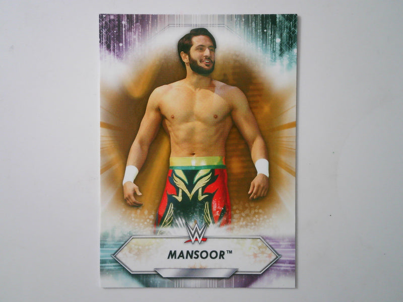 2021 Topps WWE Exclusive #118 Mansoor