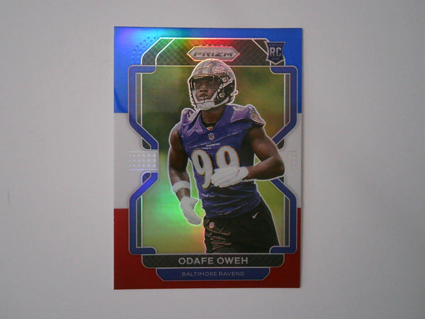 2021 Panini Prizm Red White Blue #380 Odafe Oweh RC