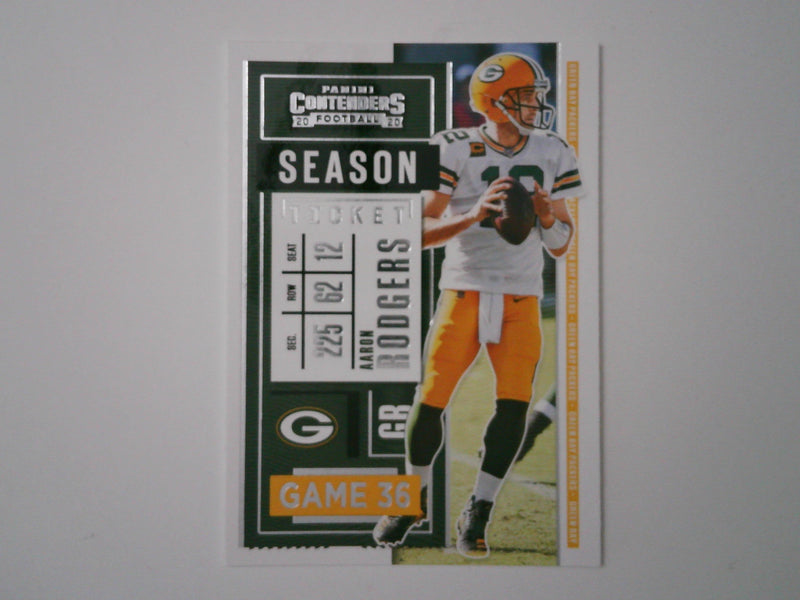 2020 Panini Contenders #1 Aaron Rodgers