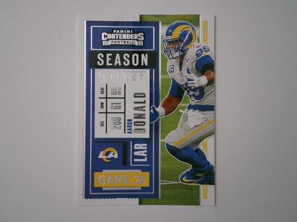 2020 Panini Contenders #53 Aaron Donald