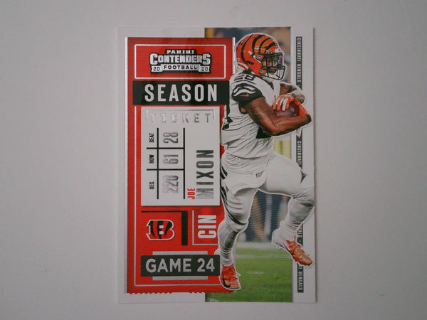 2020 Panini Contenders #85 Joe Mixon