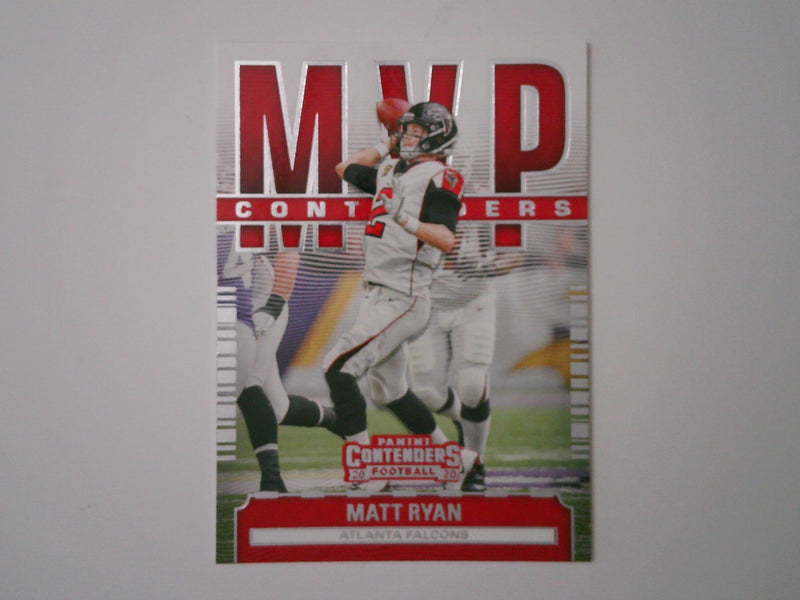 2020 Panini Contenders MVP Contenders #MC-MR Matt Ryan